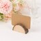 Natural 10 Semicircle 2.5" Wood Table Sign Holders Place Cards Party Decorations